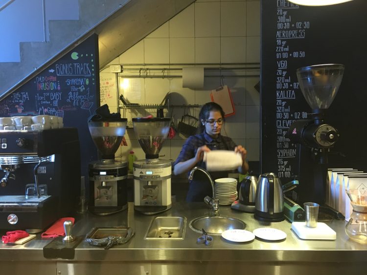 lab coffee barista