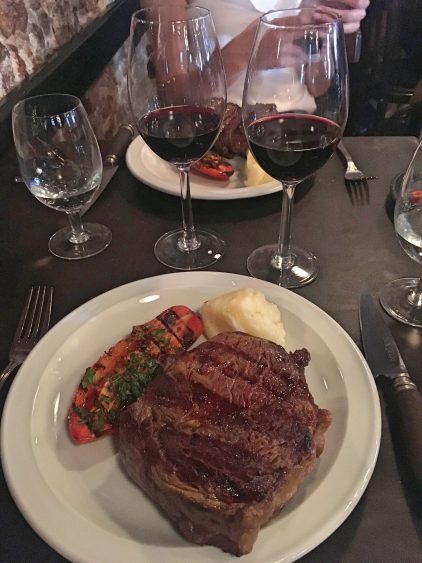 lunch steak buenos aires