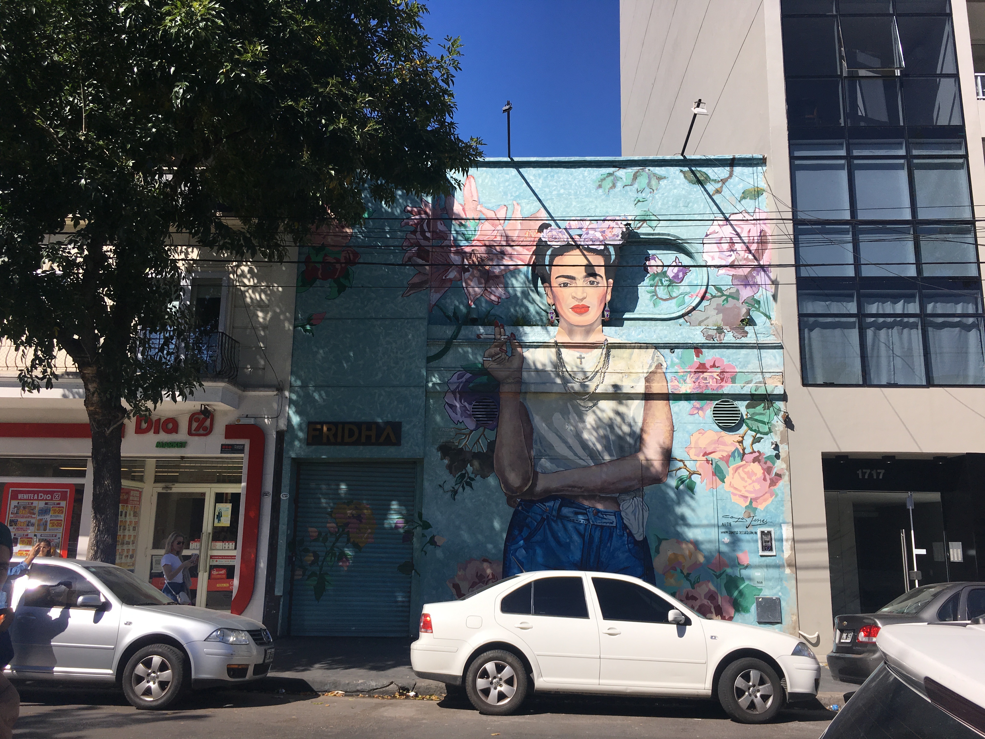 frida kahlo mural buenos aires