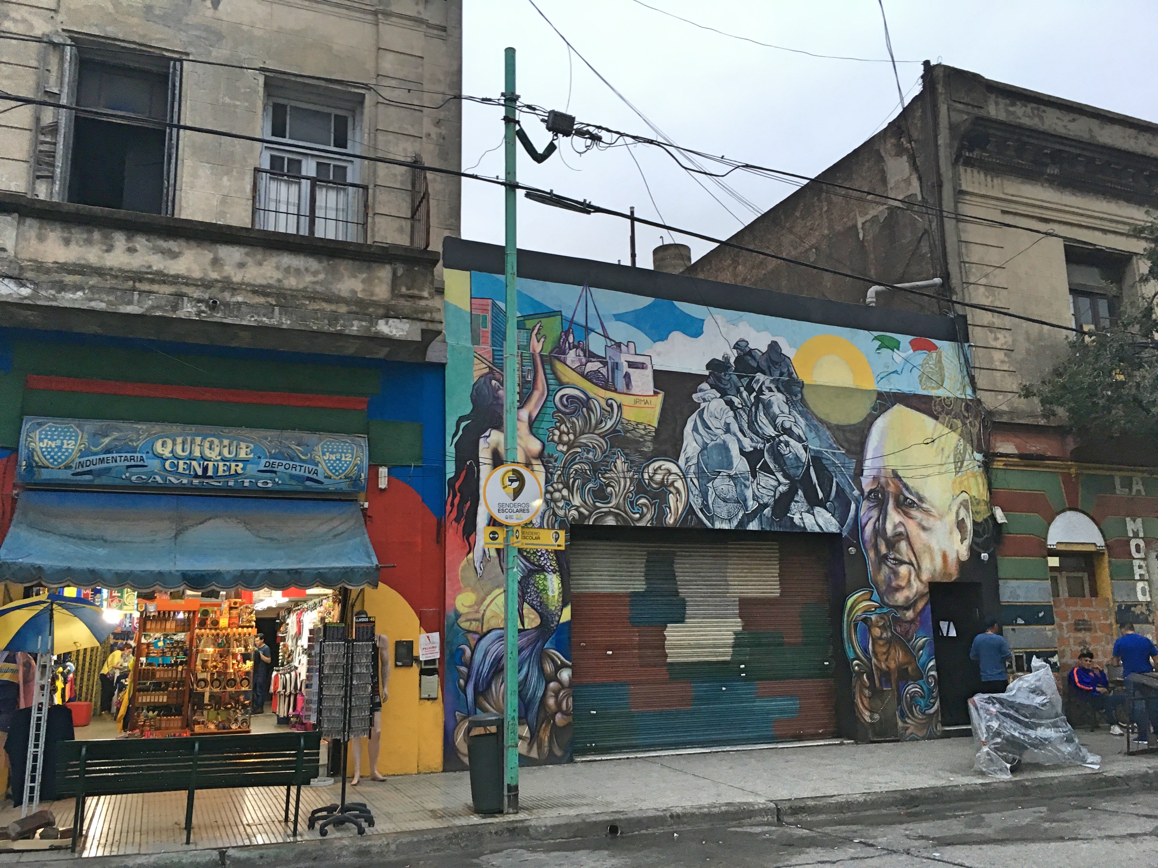 la boca mural