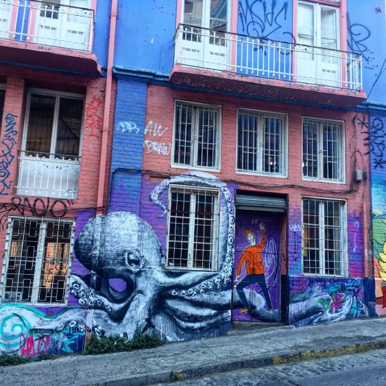 octopus street art