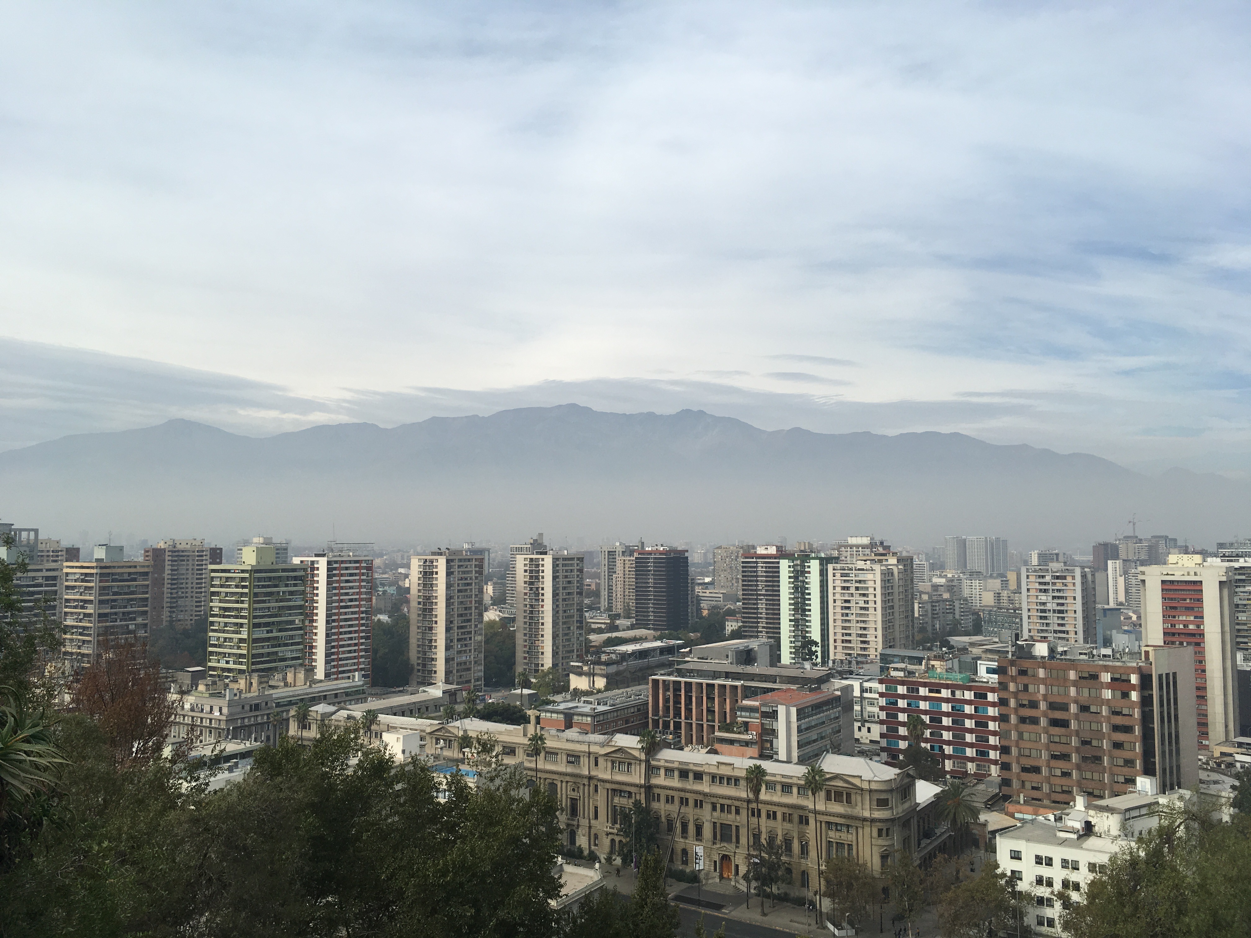 santiago chile andes