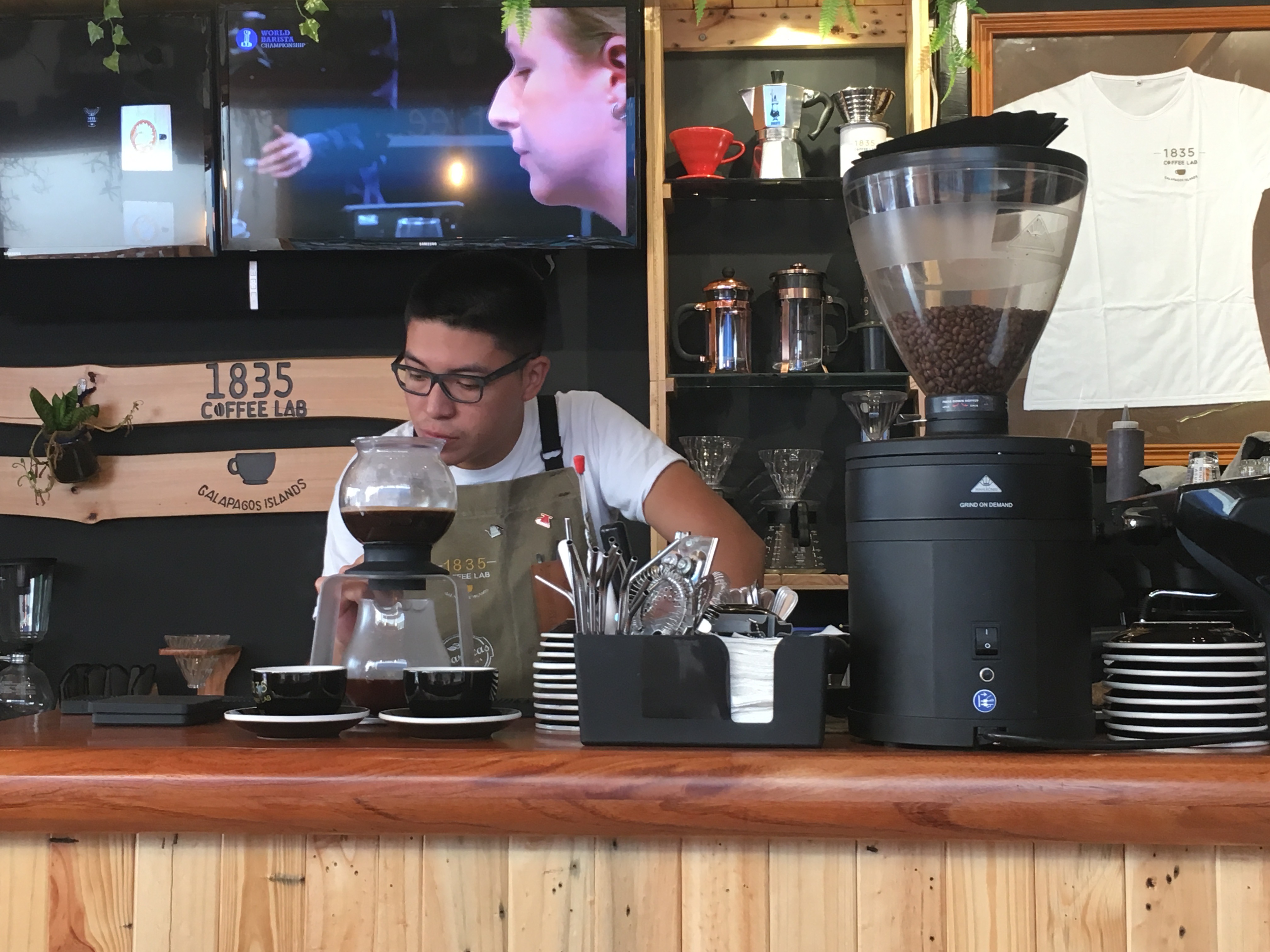 galapagos coffee shop