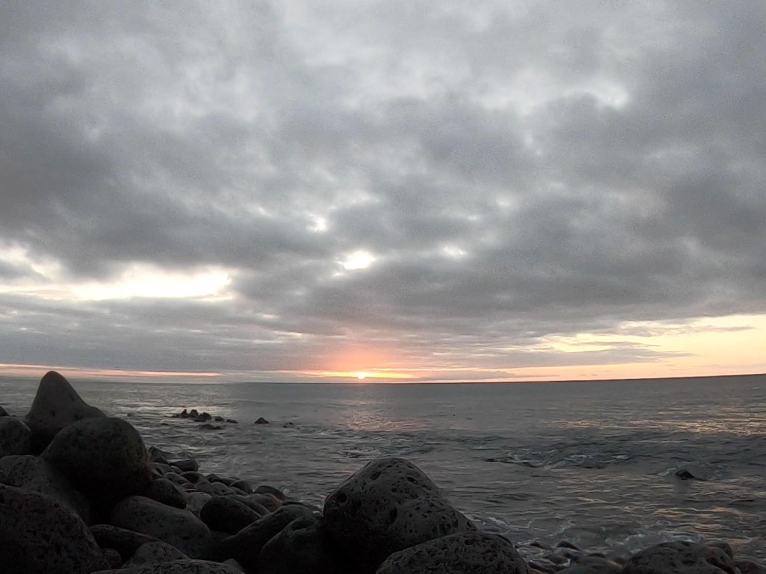 galapagos sunset