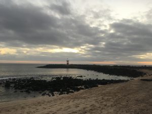 lighthouse in galapagos