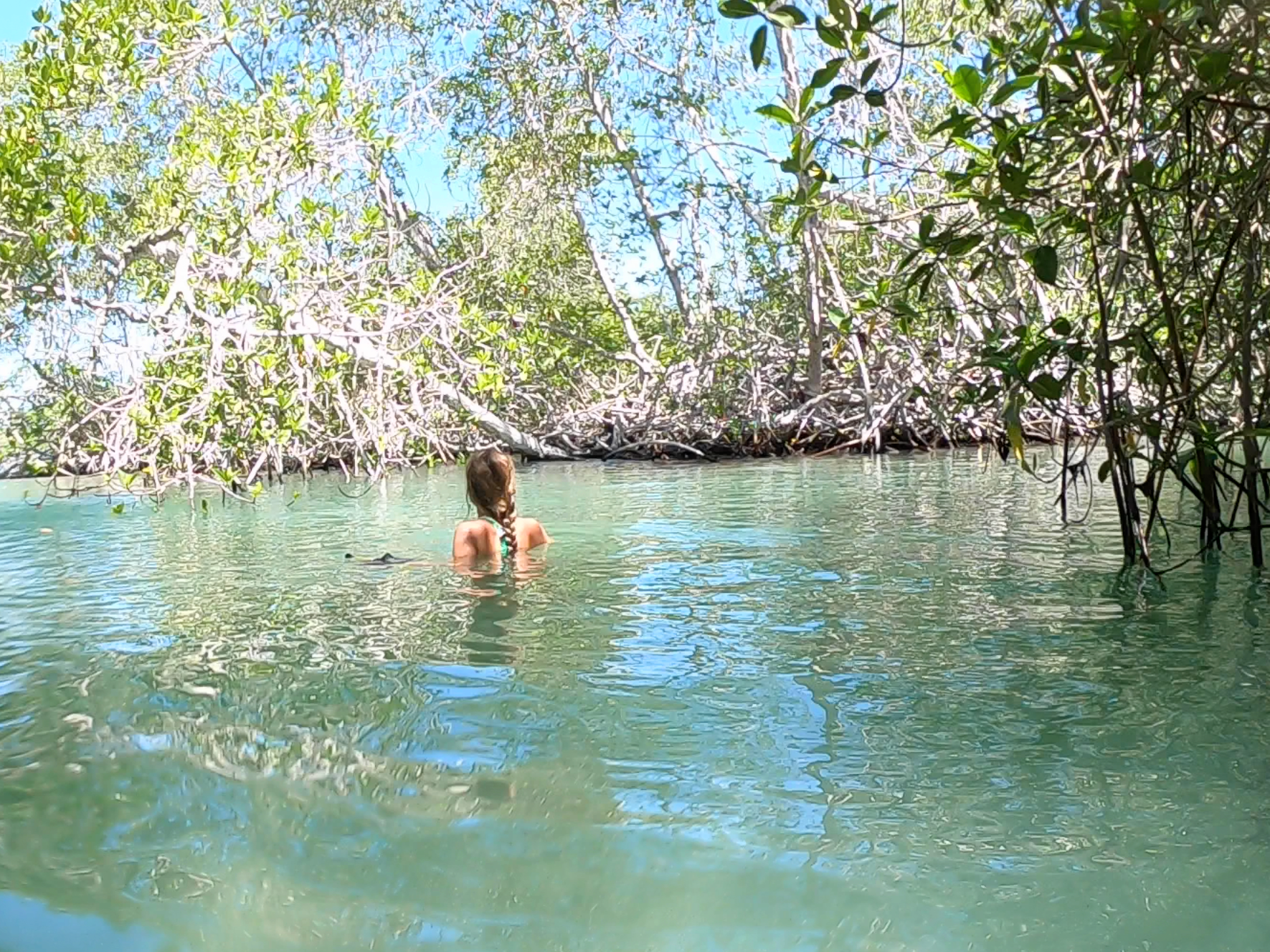 Rachel enjoying her Galapagos Land-Based Itinerary