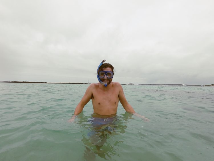 snorkeling cold galapagos