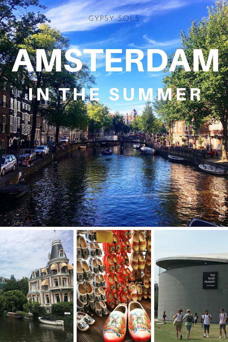 Amsterdam in the summer