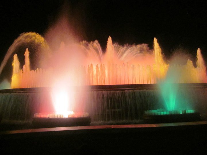 barcelona magic fountain