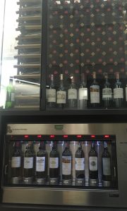 wine filling in bordeaux