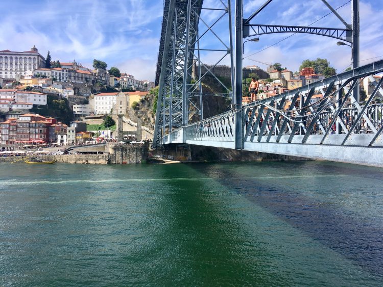 jumping bridge porto