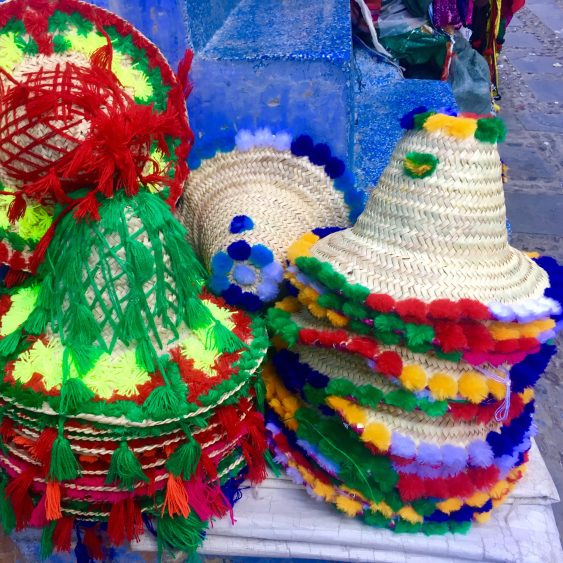 chefchaouen hats_