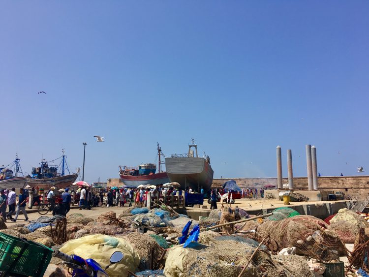 fish market essaouira