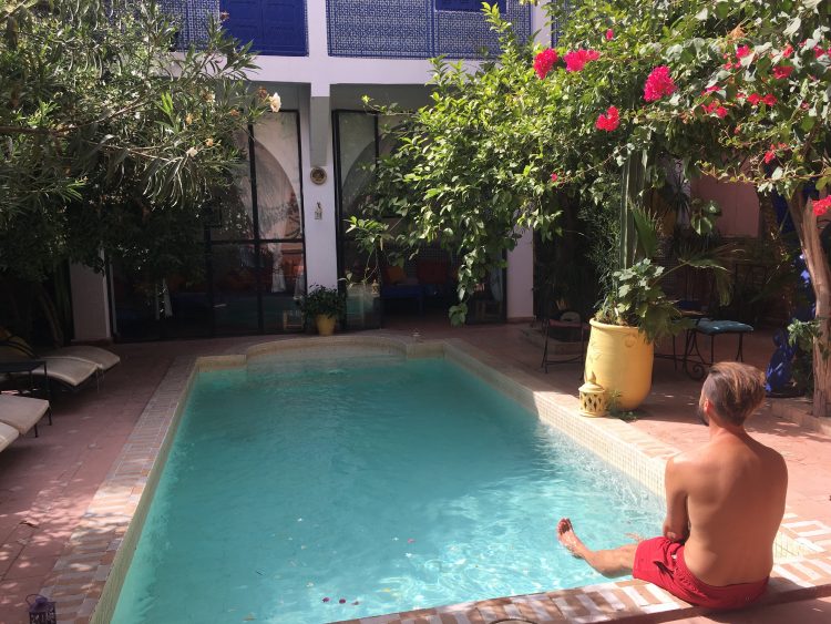 morocco pool riad