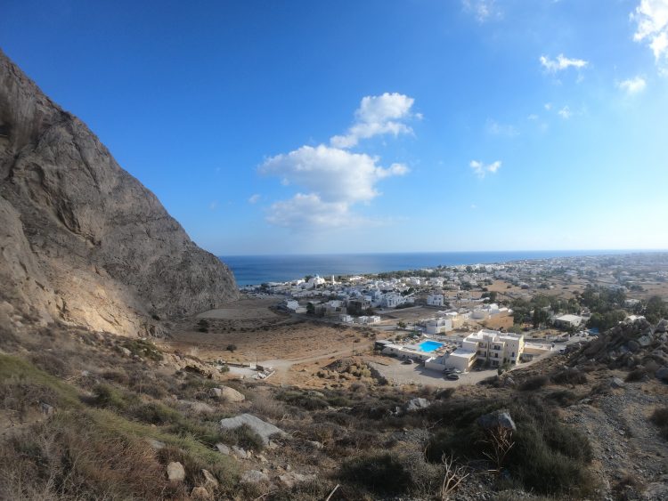 perissa santorini views