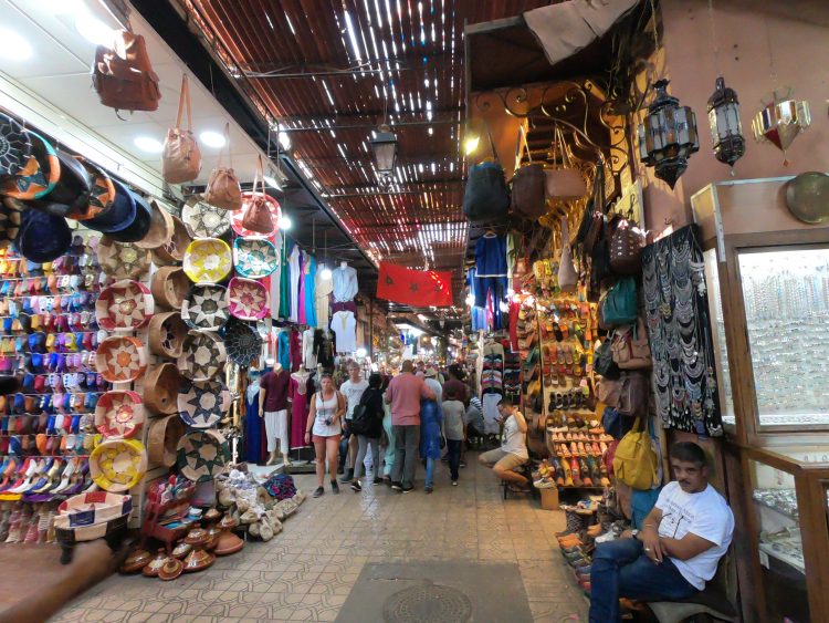 shopping in morocco