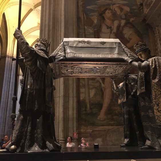 christopher colombus' tomb