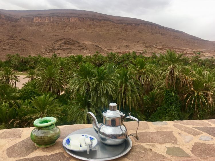 mint tea in morocco