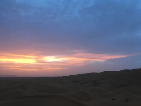 morocco sunset