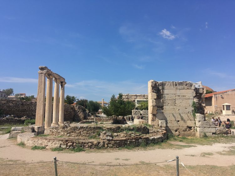 athens greece ruins