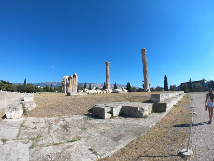 athens greece ruins