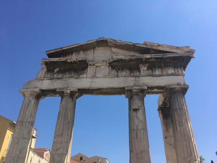 athens greece ruins
