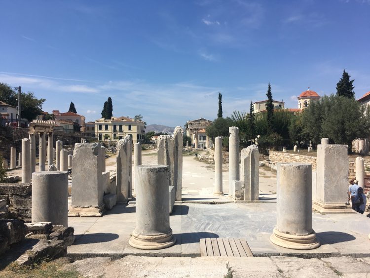 athens greece ruins