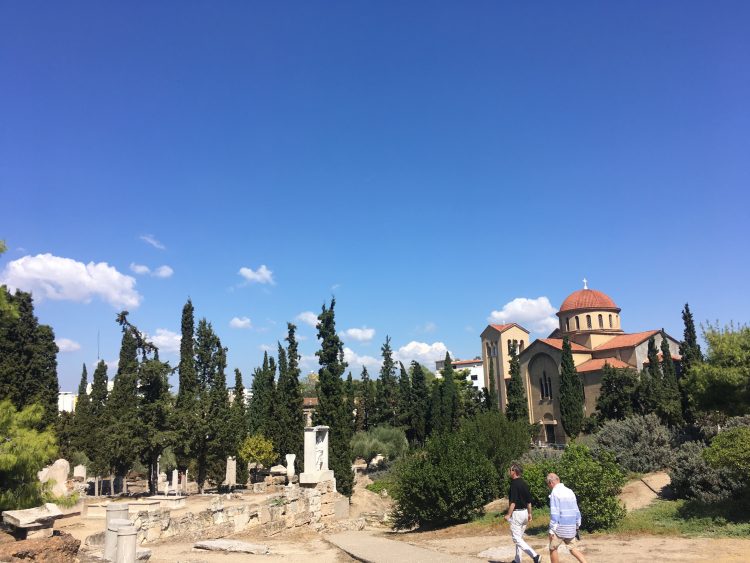 athens greece ruins