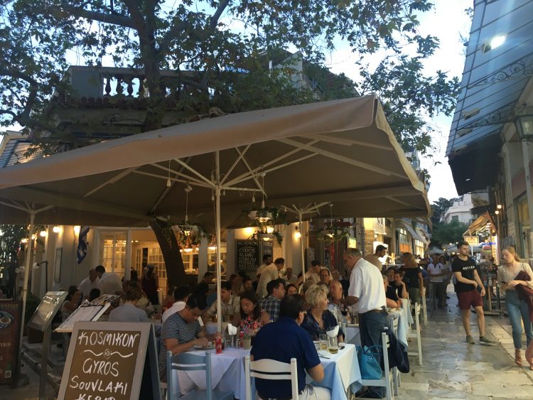 plaka neighborhood athens