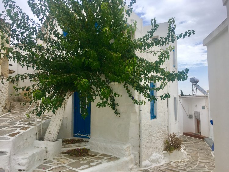 Lefkes paros door