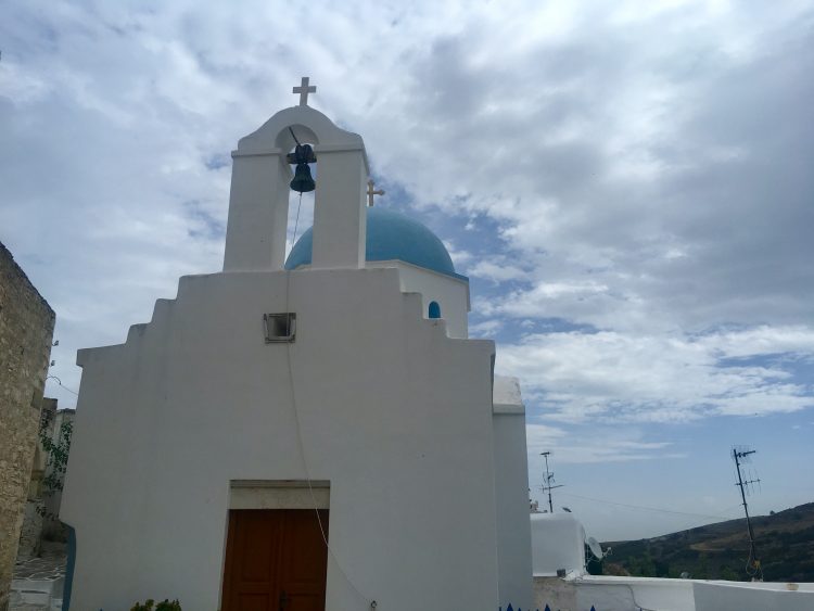 Lefkes paros greek church