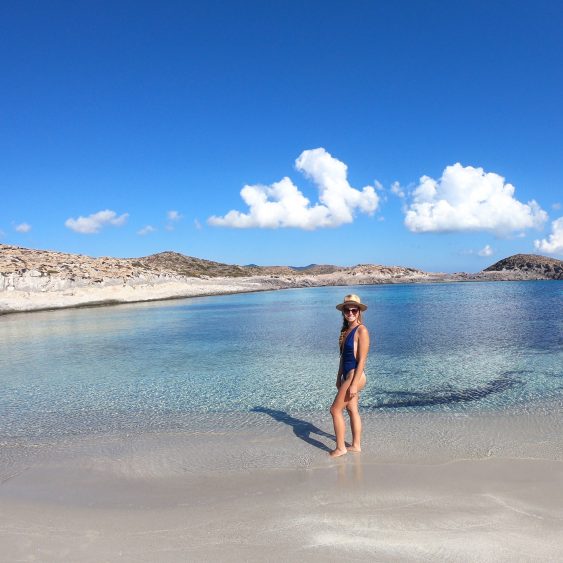 beach in antiparos