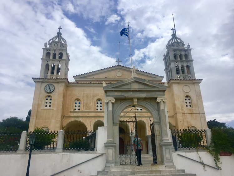 church Lefkes paros