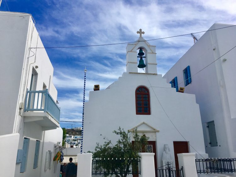 chruch in mykonos